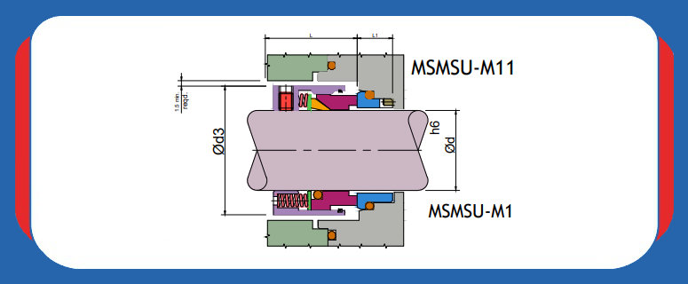 multi-spring-seals-unbalanced